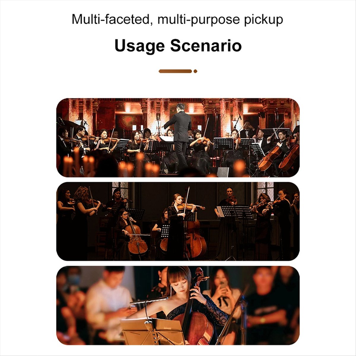 Musical Instruments - 【A15I】 GC411 악기용 유선 픽업 마이크