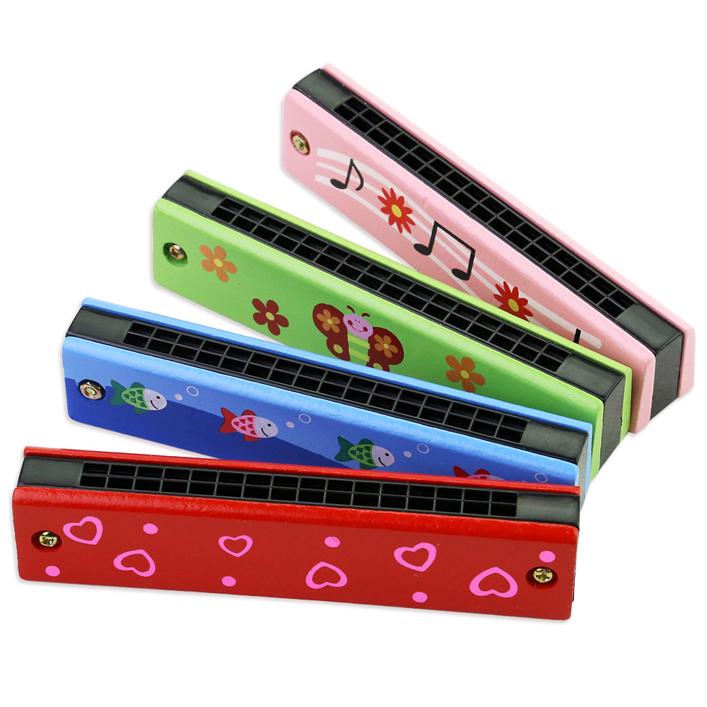 Musical Instrument You Blow - 어린이 하모니카, 어린이를 위한 나무 악기