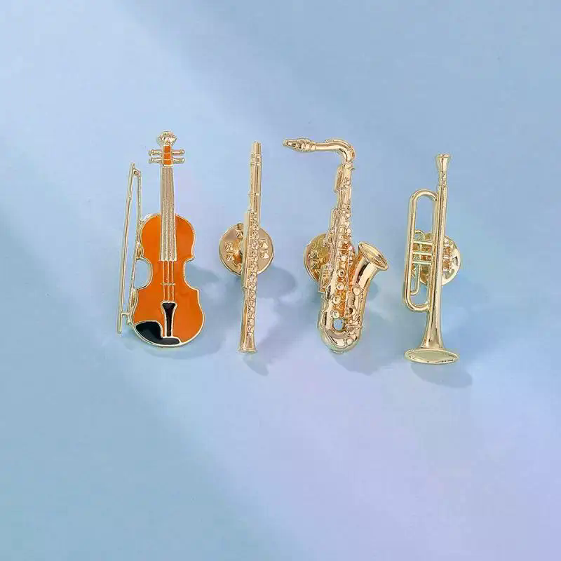 Musical Instrument In Orchestra - 1개 심포니 오케스트라 배지 재미있는 악기