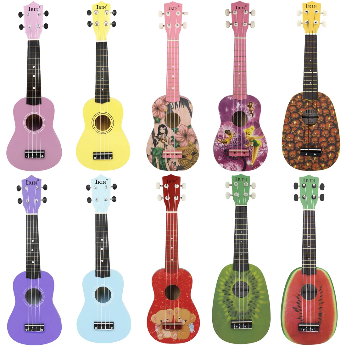 Musical Instrument Hawaiian - IRIN 21 인치 우쿨렐레 하와이 기타