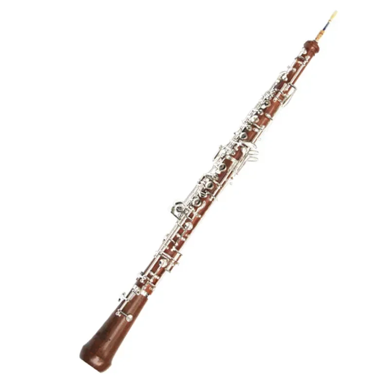 Musical Instrument In Orchestra - 오보에 C 화이트워시드 황동 및 은도금,